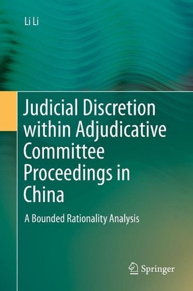 Produktbild: Judicial Discretion within Adjudicative Committee Proceedings in China