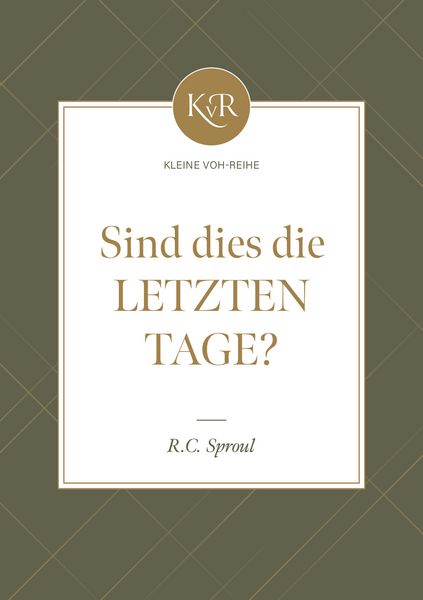 Produktbild: Sind dies die letzten Tage?