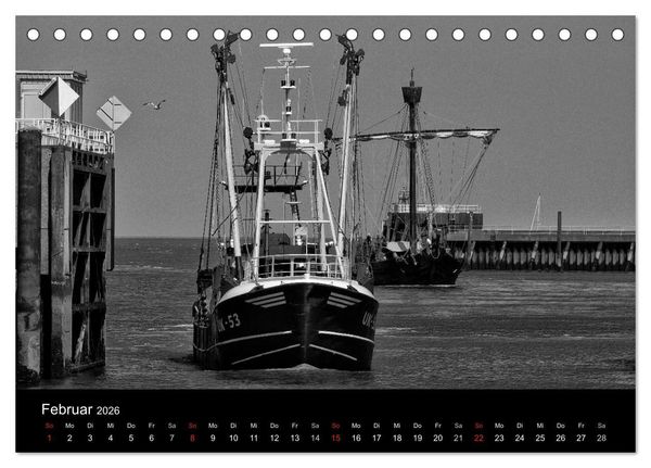 Produktbild: Willkommen in Cuxhaven (Tischkalender 2026 DIN A5 quer), CALVENDO Monatskalender