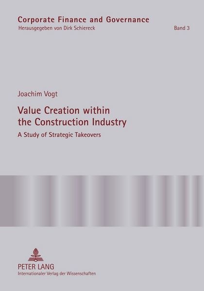 Produktbild: Value Creation within the Construction Industry