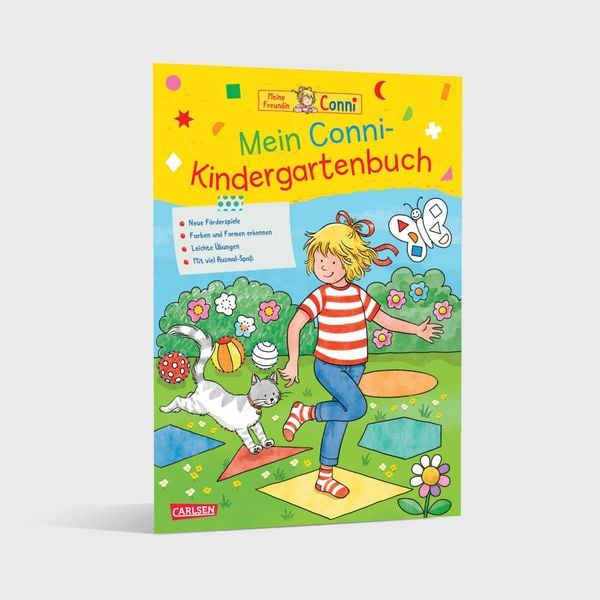 Produktbild: Conni Gelbe Reihe (Besch&auml;ftigungsbuch): Mein Conni-Kindergartenbuch