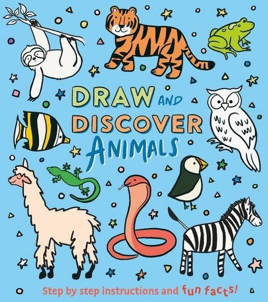 Produktbild: Draw and Discover: Animals