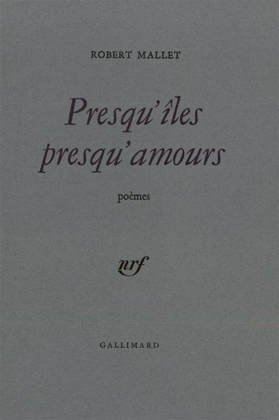 Produktbild: Presqu'&icirc;les, presqu'amours