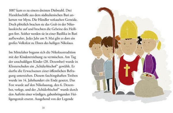 Produktbild: Das gro&szlig;e kleine Buch: Die Geschichte vom Nikolaus