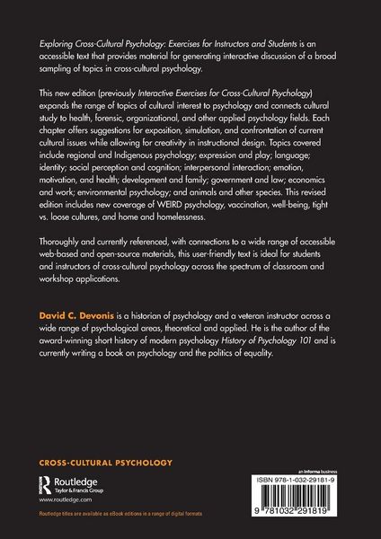 Produktbild: Exploring Cross-Cultural Psychology