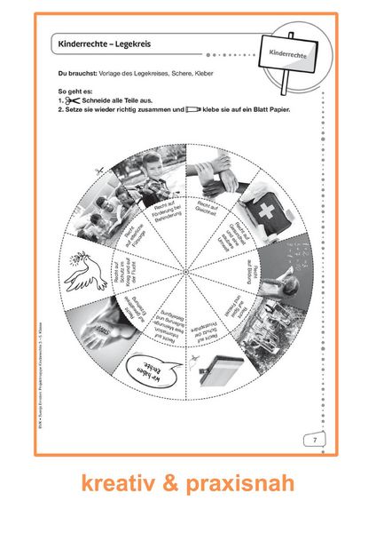 Produktbild: Projektmappe Kinderrechte 3. - 5. Klasse