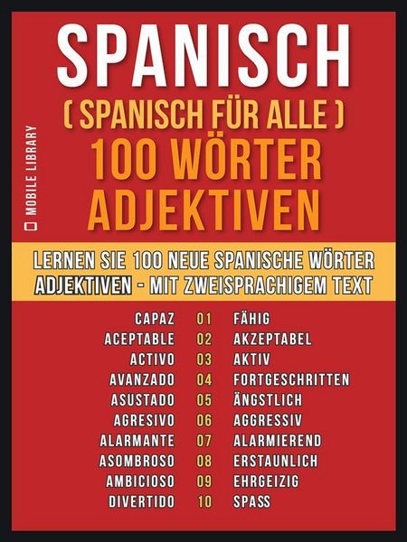 Produktbild: Spanisch ( Spanisch f&uuml;r Alle ) 100 W&ouml;rter - Adjektiven