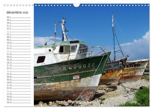 Produktbild: Bretagne Finist&egrave;re balade estivale &agrave; Camaret-sur-Mer (Calendrier mural 2026 DIN A3 vertical), CALVENDO calendrier mensuel