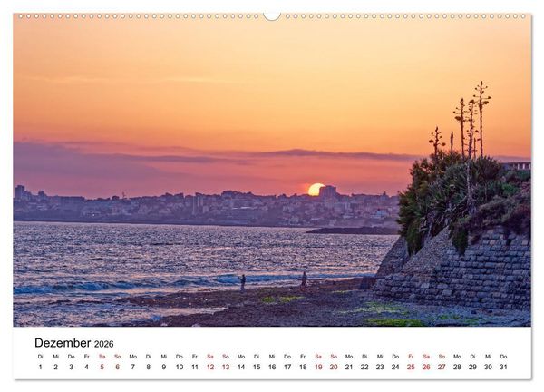 Produktbild: Lissabon und seine Wahrzeichen - Zwischen Tradition und Moderne (Wandkalender 2026 DIN A2 quer), CALVENDO Monatskalender