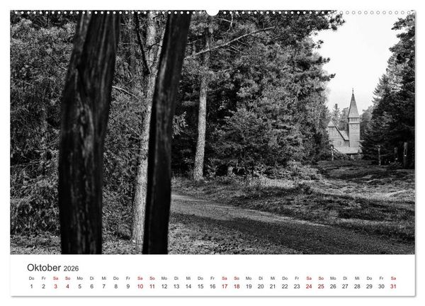 Produktbild: Wachgek&uuml;sst - Vom Zauber der Vergangenheit - S&uuml;dwestkirchhof Stahnsdorf (Wandkalender 2026 DIN A2 quer), CALVENDO Monatskalender