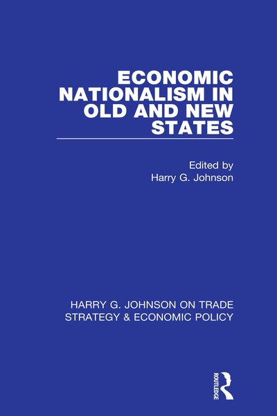 Produktbild: Economic Nationalism in Old and New States