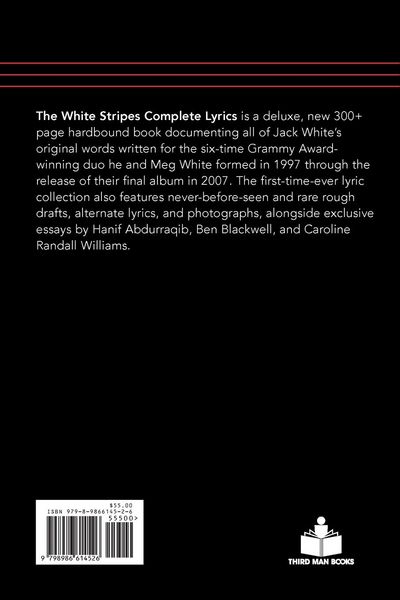 Produktbild: The White Stripes Complete Lyrics