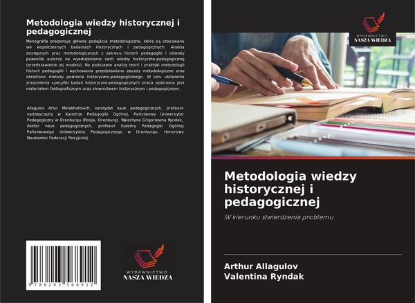 Produktbild: Metodologia wiedzy historycznej i pedagogicznej