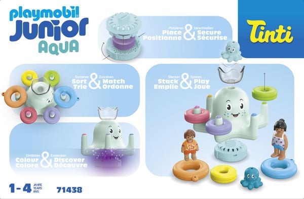 Produktbild: 71438 JUNIOR & Tinti: Bunter Tintenfisch