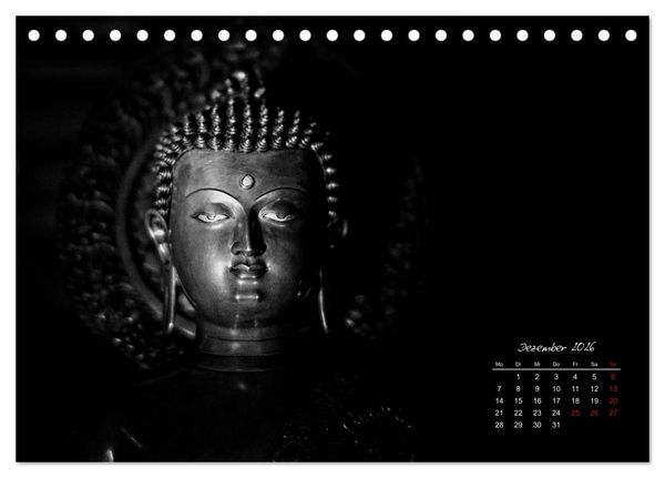Produktbild: Worte des Buddha 2026 (Tischkalender 2026 DIN A5 quer), CALVENDO Monatskalender