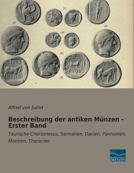 Produktbild: Beschreibung der antiken M&uuml;nzen - Erster Band