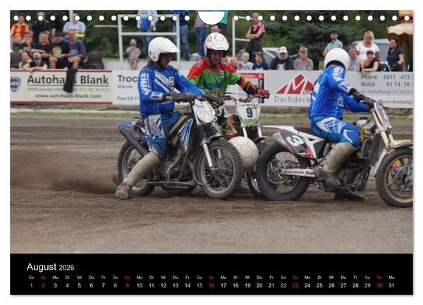 Produktbild: Motorsport: Motoball (Wandkalender 2026 DIN A4 quer), CALVENDO Monatskalender