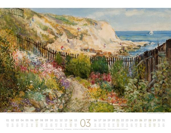 Produktbild: Kunstwerk Garten Kalender 2027