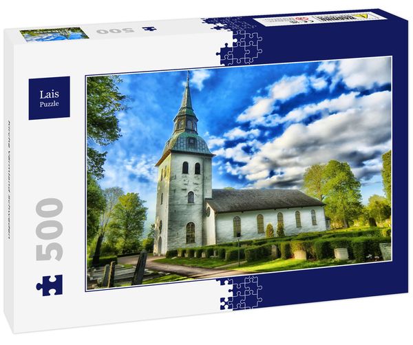 Produktbild: Lais Puzzle Kirche V&auml;rmland Schweden 500 Teile