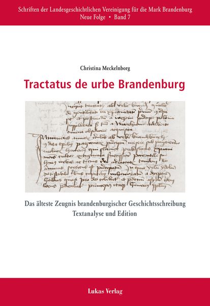 Produktbild: Tractatus de urbe Brandenburg