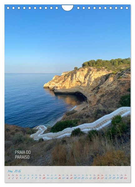 Produktbild: Algarve Traumhaft & farbenfroh (Wandkalender 2026 DIN A4 hoch), CALVENDO Monatskalender