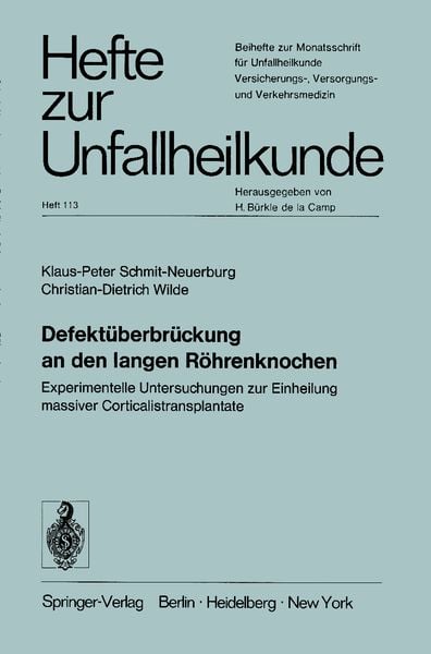 Produktbild: Defekt&uuml;berbr&uuml;ckung an den langen R&ouml;hrenknochen
