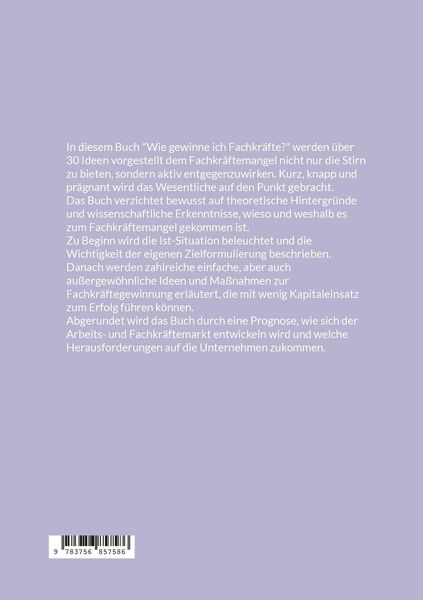 Produktbild: Wie gewinne ich Fachkr&auml;fte?