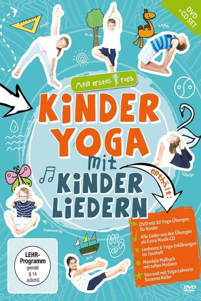 Various - Mein erstes Yoga: Kinderyoga mit Kinderliedern, 2 CD