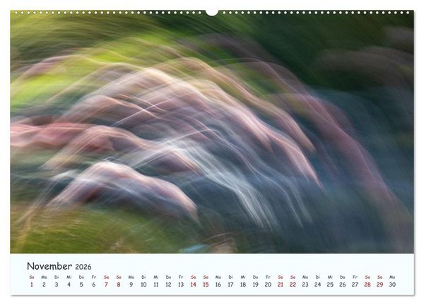 Produktbild: Farbgrafik - Die Sch&ouml;nheit der abstrakten Fotografie (Wandkalender 2026 DIN A2 quer), CALVENDO Monatskalender