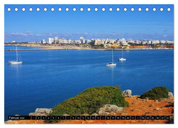 Produktbild: Algarve (Tischkalender 2026 DIN A5 quer), CALVENDO Monatskalender