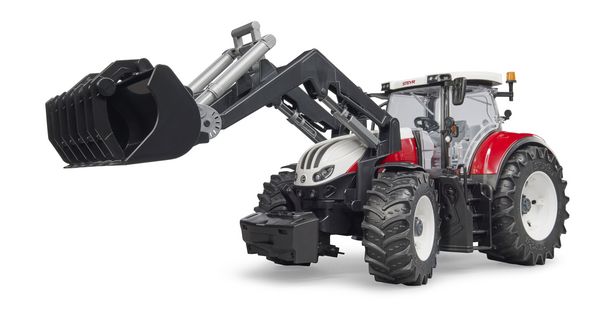 Produktbild: Bruder 03181 Steyr 6300 Terrus CVT mit Frontlader