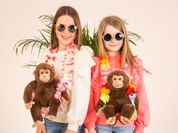 Produktbild: Teddy Hermann 92949 - Affe sitzend, Pl&uuml;schtier, 35 cm