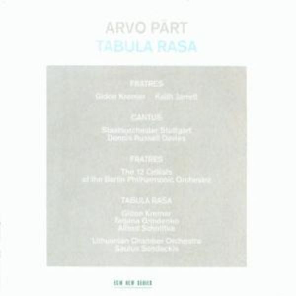 Tabula Rasa, 1 Audio-CD