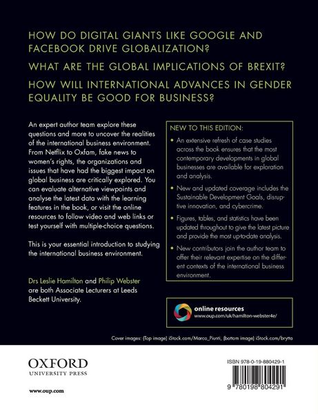 Produktbild: International Business Environment 4e