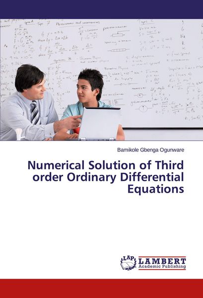 Produktbild: Numerical Solution of Third order Ordinary Differential Equations