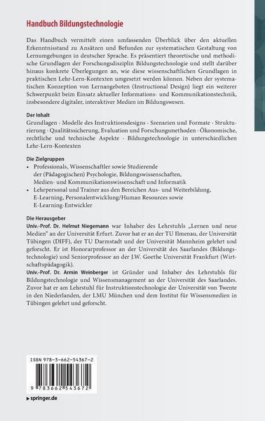 Produktbild: Handbuch Bildungstechnologie
