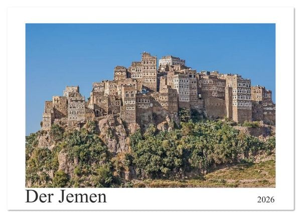 Der Jemen (Wandkalender 2026 DIN A4 quer), CALVENDO Monatskalender
