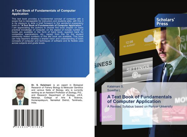Produktbild: A Text Book of Fundamentals of Computer Application
