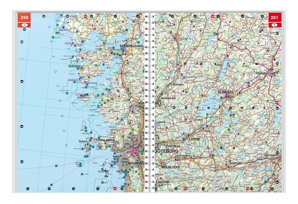 Produktbild: Freytag & berndt Autoatlas Skandinavien 1:200.000
