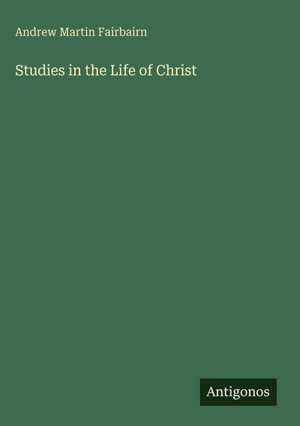 Produktbild: Studies in the Life of Christ