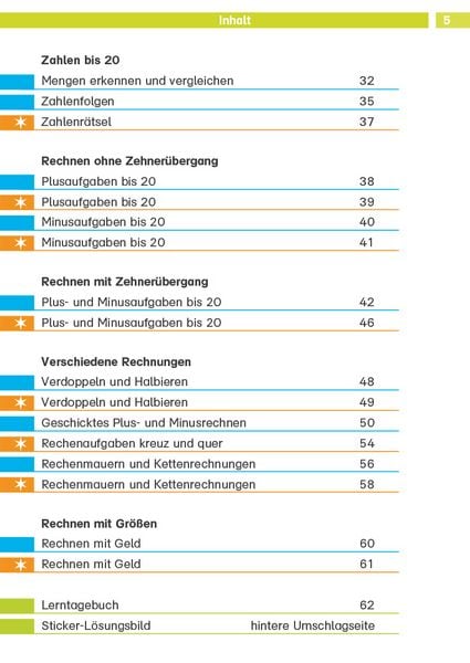 Produktbild: Die Mathe-Helden Kopfrechnen 1. Klasse