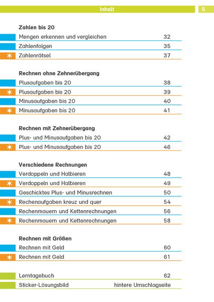 Produktbild: Die Mathe-Helden Kopfrechnen 1. Klasse