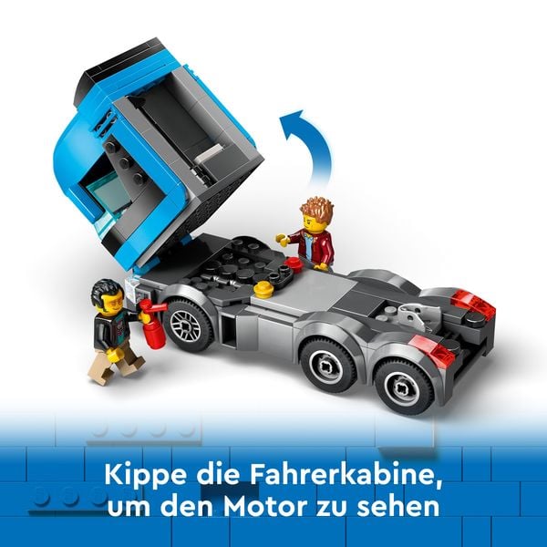 Produktbild: LEGO City Autotransporter mit Sportwagen, LKW-Spielzeug 60408