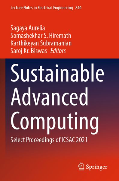 Produktbild: Sustainable Advanced Computing