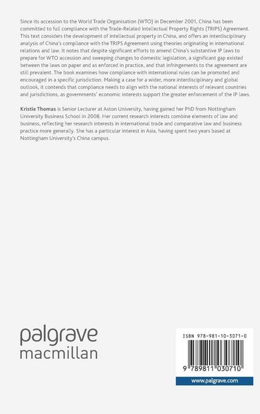 Produktbild: Assessing Intellectual Property Compliance in Contemporary China