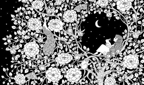 Produktbild: Luna &ndash; Ein Ausmalbuch