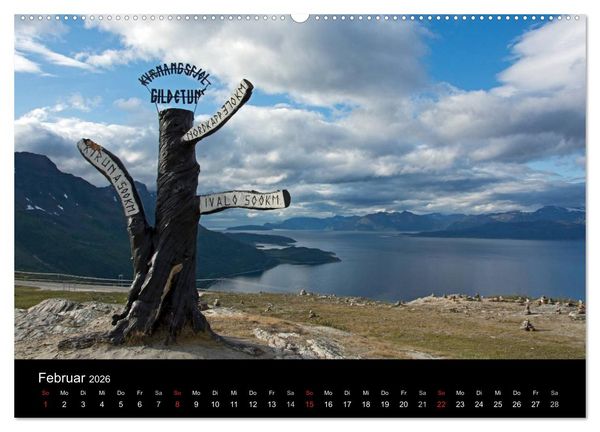 Produktbild: Landschaften Norwegens zwischen Polarkreis und Nordkap (Wandkalender 2026 DIN A2 quer), CALVENDO Monatskalender