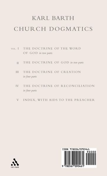Produktbild: Church Dogmatics