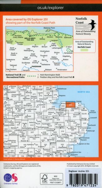 Produktbild: Norfolk Coast Central