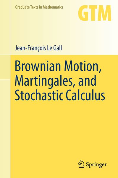 Produktbild: Brownian Motion, Martingales, and Stochastic Calculus